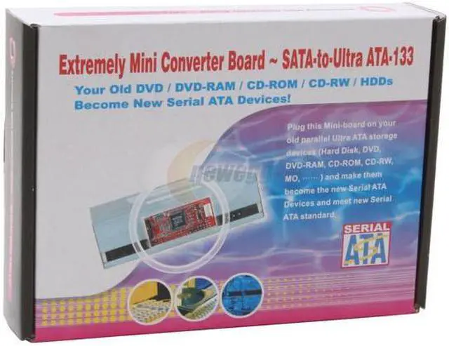 Alt view image 2 of 2 - SABRENT SBT-SCIDE SATA to IDE Ultra ATA-100/133 Mini Converter