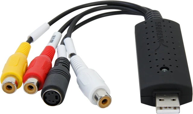 USB-AVCPT Usb 2.0 Video & Audio Capture Creator DVD Maker Editor ...