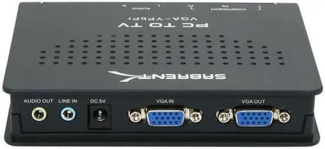 Alt view image 4 of 6 - SABRENT TV-PCCT PC VGA to Component TV Display Adapter
