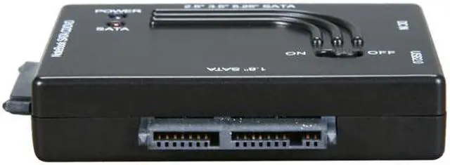 Alt view image 3 of 7 - SABRENT USB-STP3 USB 2.0 to SATA 1.8"/2.5"/3.5"/5.25"/SSD Hard Drive & CD/DVD-RW Adapter