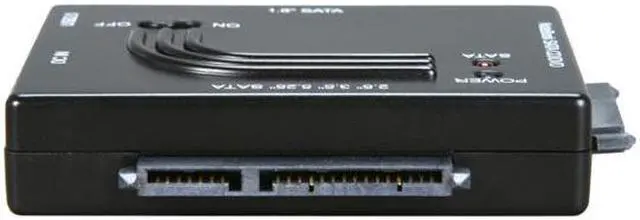 Alt view image 5 of 7 - SABRENT USB-STP3 USB 2.0 to SATA 1.8"/2.5"/3.5"/5.25"/SSD Hard Drive & CD/DVD-RW Adapter