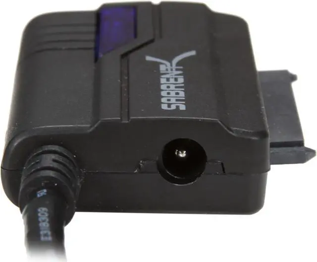 Alt view image 5 of 7 - SABRENT USB-DSC7 USB 3.0 to SATA 2.5"/3.5"/5.25" Hard Drive Converter with Power Supply & LED Activity Lights