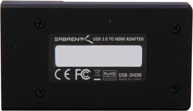 Alt view image 5 of 6 - SABRENT USB-3HDM USB 3.0 HDMI Video Display Adapter 1920x1080p