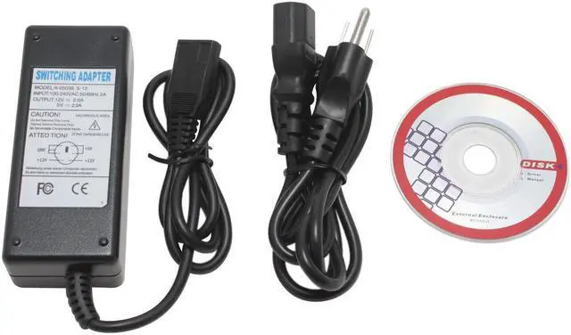 Alt view image 3 of 4 - BYTECC BT-200 USB2.0 to IDE Cable With Power Adapter