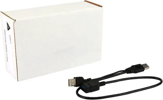 Alt view image 3 of 3 - APRICORN USB3-Y Black USB Cable