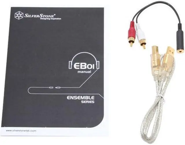 Alt view image 3 of 4 - Silverstone EB01-S Premiun USB digital to analog converter