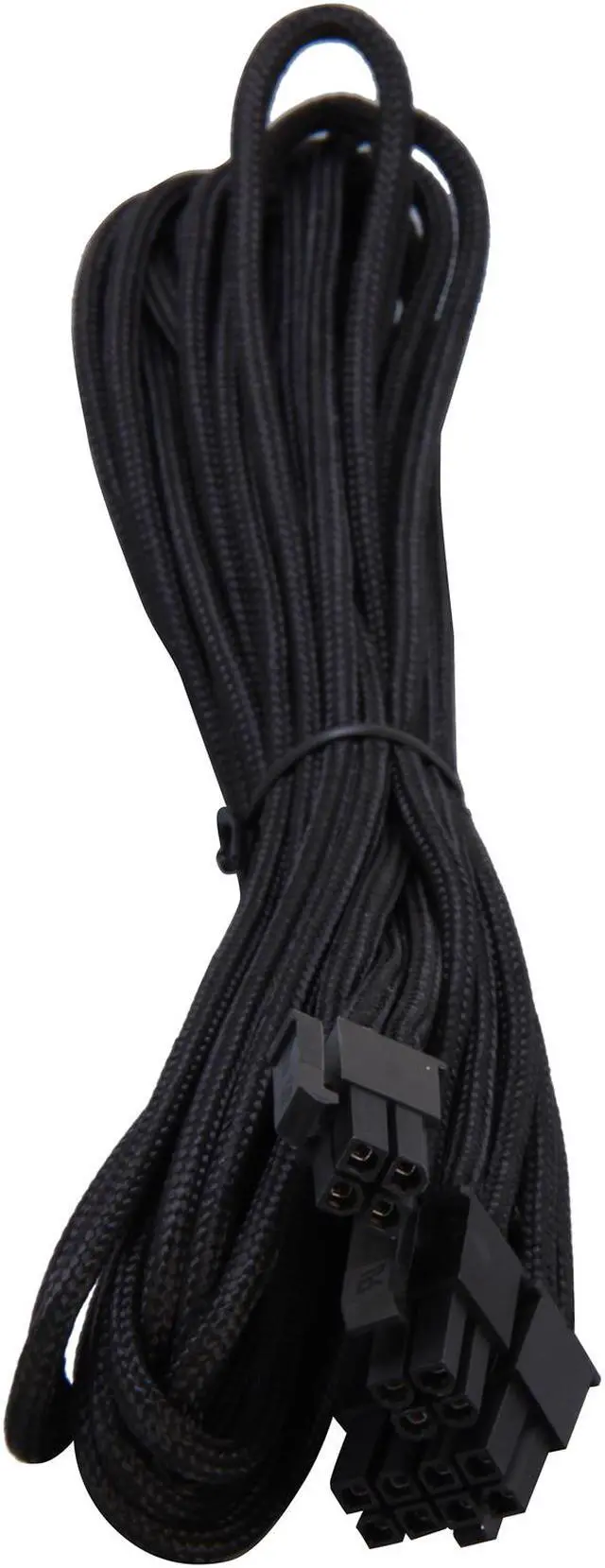 Alt view image 2 of 3 - Silverstone PP06B-EPS75 2.46 ft. (0.75m) Sleeved EPS/ATX12V 8pin Cable