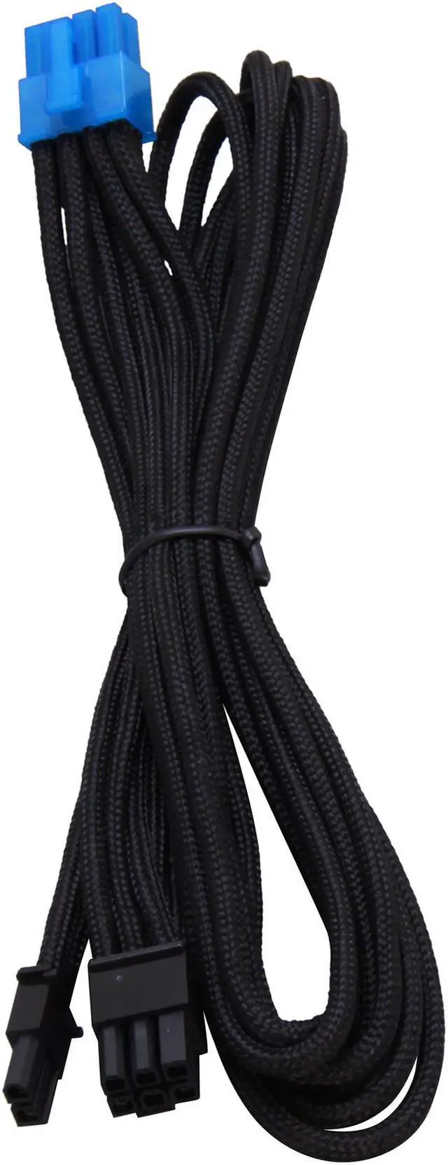 Alt view image 2 of 3 - Silverstone PP06B-PCIE55 1.8 ft. Sleeved 1X PCI-E 8pin (6+2) Cable