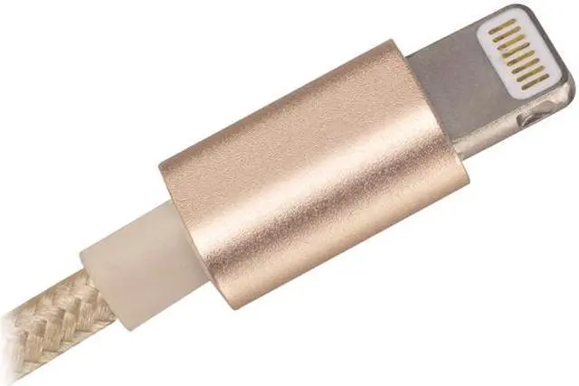 Alt view image 3 of 6 - Silverstone SST-CPU03G Gold high speed charge and data sync