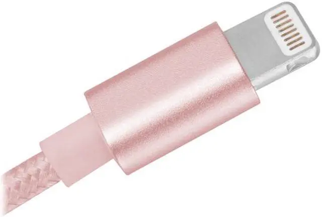 Alt view image 3 of 6 - Silverstone SST-CPU03P Rose Gold high speed charge and data sync