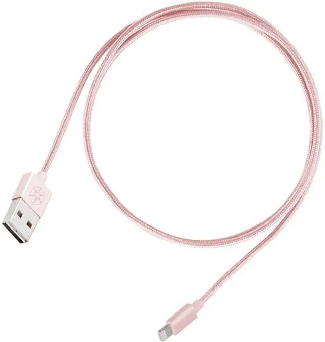 Main image of Silverstone SST-CPU03P Rose Gold high speed charge and data sync