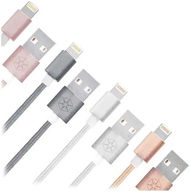 Alt view image 6 of 6 - Silverstone SST-CPU03S Silver high speed charge and data sync