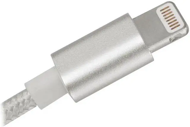 Alt view image 3 of 6 - Silverstone SST-CPU03S Silver high speed charge and data sync