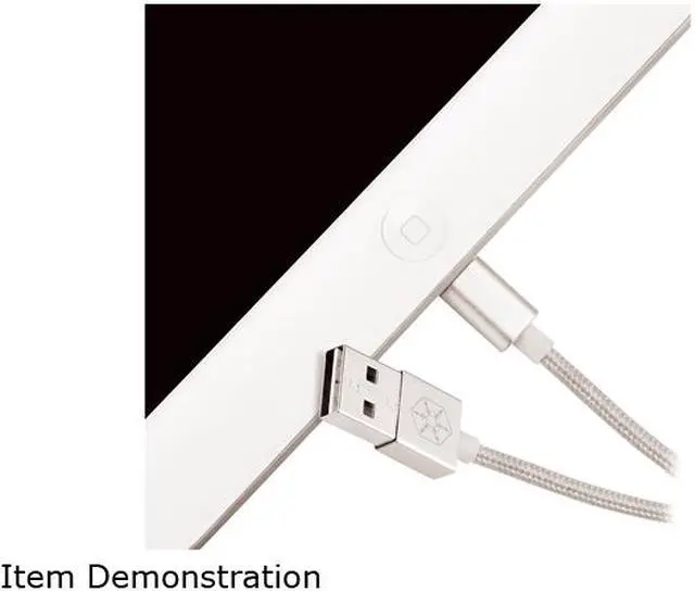 Alt view image 5 of 6 - Silverstone SST-CPU03S Silver high speed charge and data sync