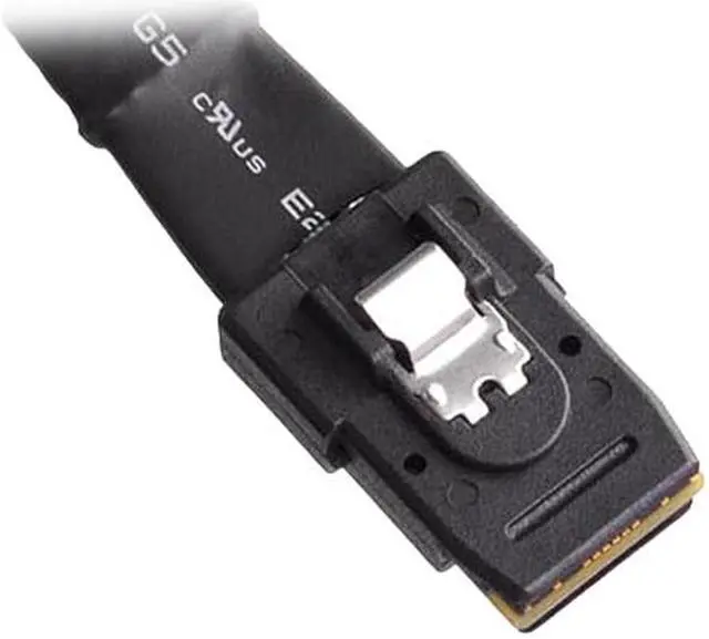 Alt view image 3 of 6 - SilverStone Mini SAS SFF-8087 to SATA 7-Pin Cable Adapter (CPS03)