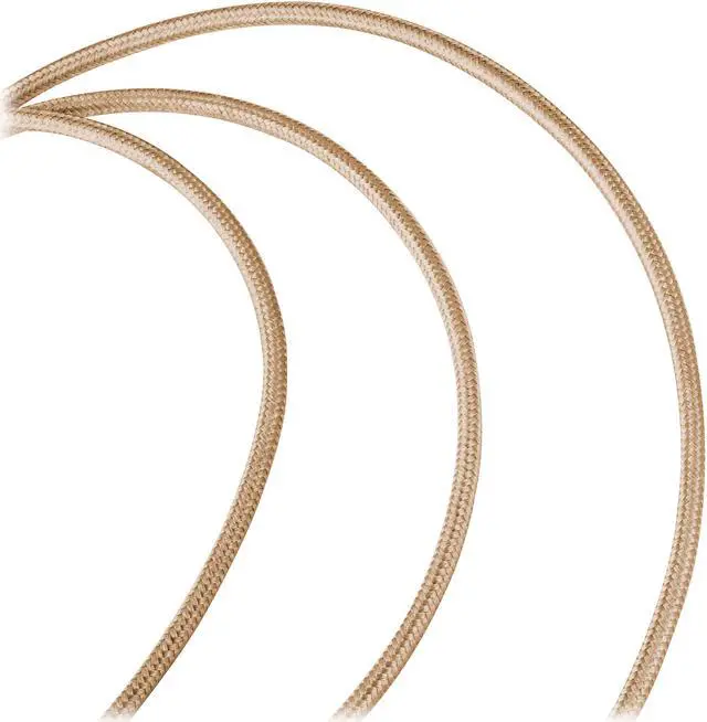 Alt view image 4 of 8 - SilverStone Technology CPU01G-1800 Micro USB Cable for Smartphone / LG / Samsung / Reversible USB-A / Reversible Micro USB-B / 1800mm / Gold