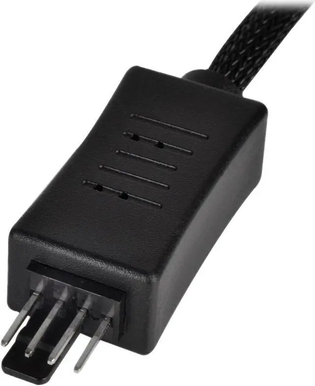 Alt view image 5 of 9 - SilverStone PWM Fan RPM Reduction Cable Dual Pack, Black CPF05