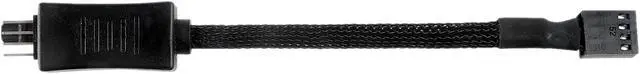 Alt view image 3 of 9 - SilverStone PWM Fan RPM Reduction Cable Dual Pack, Black CPF05