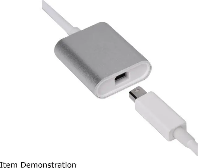 Alt view image 4 of 10 - Silverstone RL-EP11S High-quality USB 3.1 Type-C to MiniDP, HDMI 4Kx2K, VGA video combination adapter(Thunderbolt 3 Compatible)