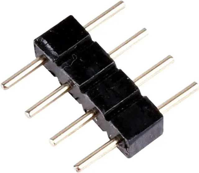 Alt view image 7 of 10 - SilverStone custom RGB 4pin male + SilverStone custom RGB 4pin female connector + standard RGB 4pin female connector (RL-CPL01)