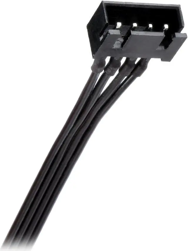 Alt view image 5 of 10 - SilverStone custom RGB 4pin male + SilverStone custom RGB 4pin female connector + standard RGB 4pin female connector (RL-CPL01)