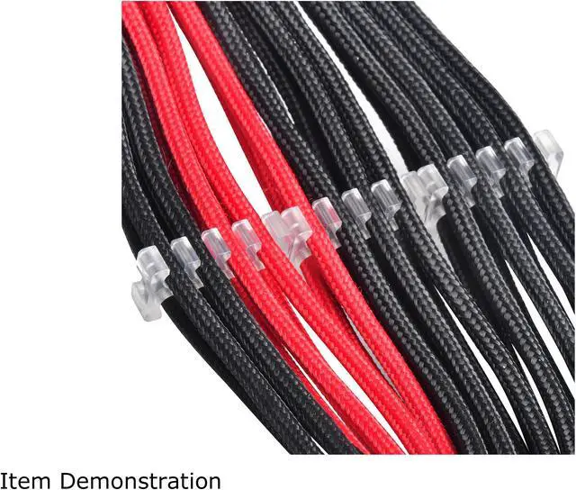 Alt view image 6 of 9 - SilverStone RL-PP09 Cable comb set for Routing Sleeved Cables for Professional Look and Cable Management