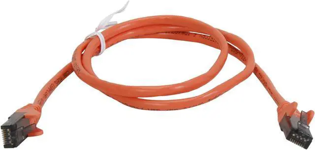 Alt view image 2 of 3 - Belkin A3L980-03-ORG-S 3 ft. Cat 6 Orange 900 Series Cat. 6 UTP Patch Cable