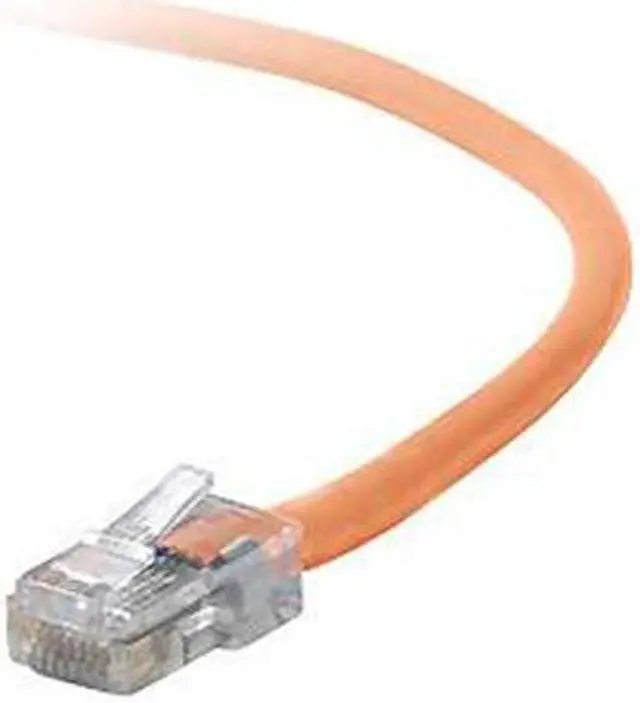 Alt view image 2 of 2 - Belkin A3L791-10-ORG 10 ft. Cat 5E Orange UTP Patch Cable