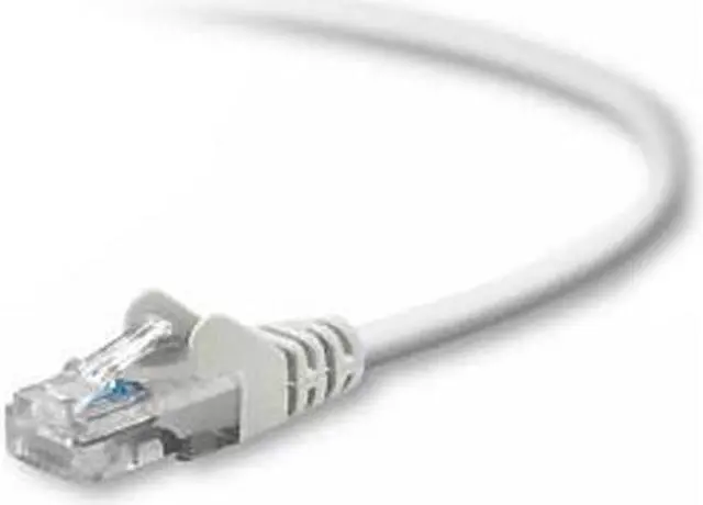 Alt view image 2 of 2 - Belkin A3L791-15-WHT-S 15 ft. Cat 5E White Snagless Patch Cable