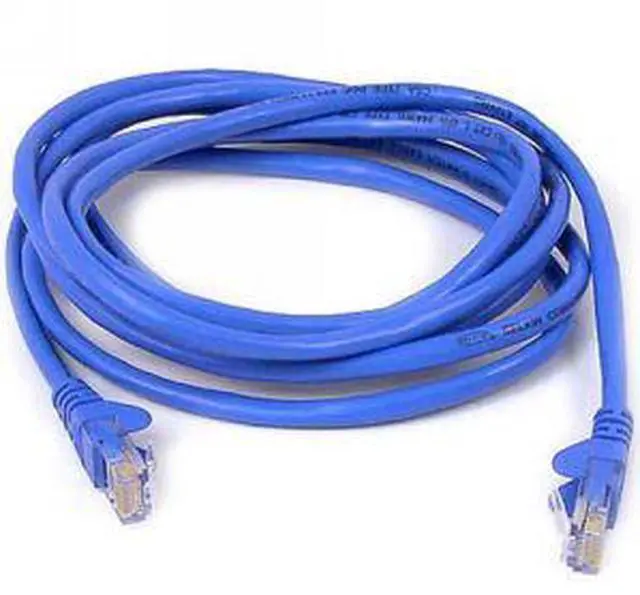 Main image of Belkin A3L980-08-BLU-S 8 ft. Cat 6 Blue High Performance Snagless Patch Cable