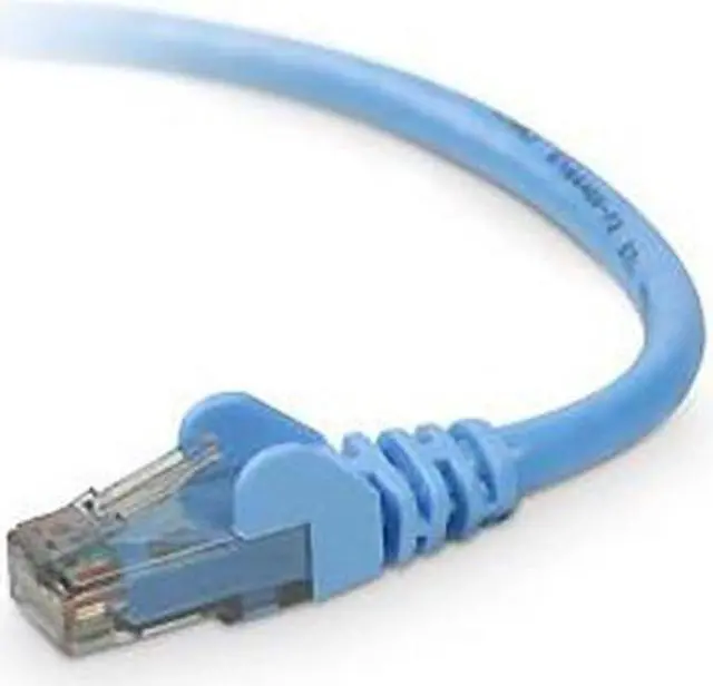 Alt view image 2 of 2 - Belkin A3L980B50-BLU-S 50 ft. Cat 6 Blue Snagless Patch Cable