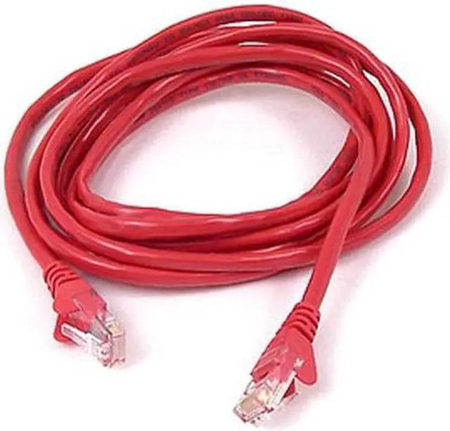 Alt view image 2 of 2 - Belkin A3L791-20-RED-S 20 ft. Cat 5E Red Patch Cord