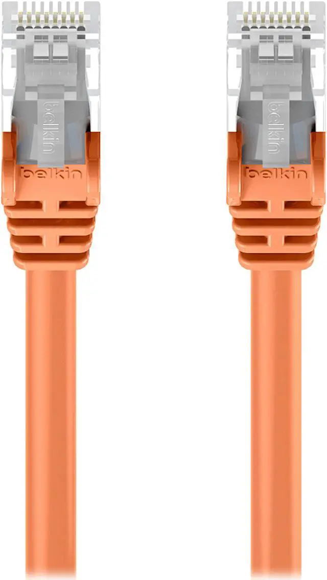 Alt view image 2 of 3 - Belkin A3L980-50-ORG-S 50 ft. Cat 6 Orange Patch Cable