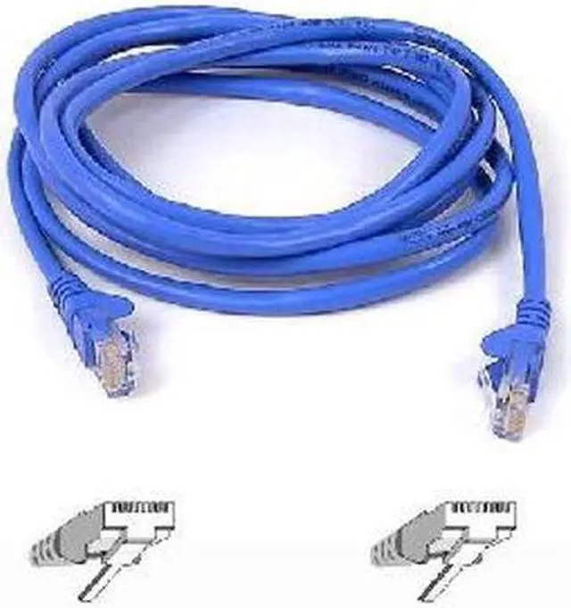 Main image of Belkin A3L791-06IN-BLU 6 in. Cat 5E Blue UTP Patch Cable