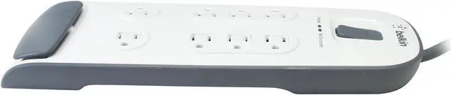 Alt view image 4 of 6 - BELKIN BV108200-06 6 ft 8 Outlets 500 J Surge Suppressor