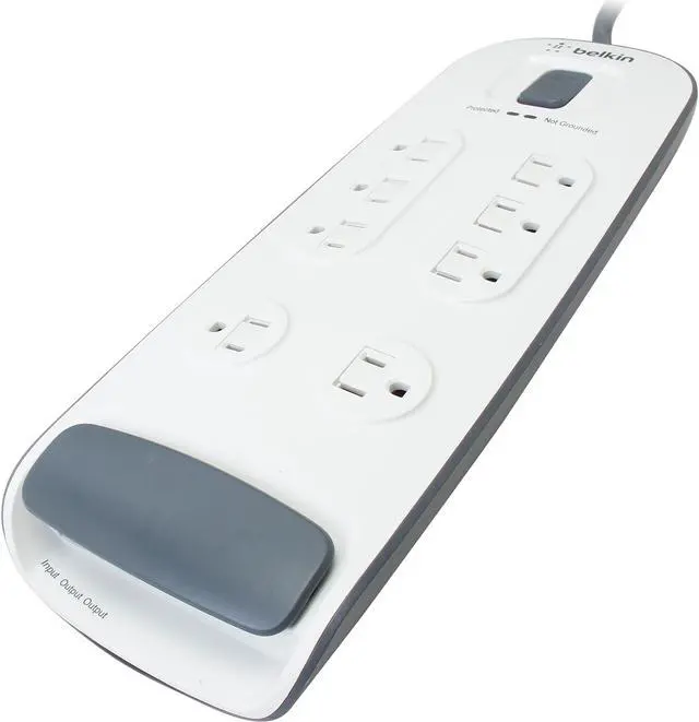 Main image of BELKIN BV108200-06 6 ft 8 Outlets 500 J Surge Suppressor