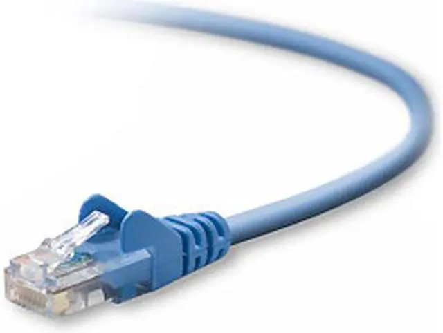 Alt view image 2 of 2 - Belkin A3L791-35-BLU-S 35 ft. Cat 5E Blue Network Cable -Snagless Molded
