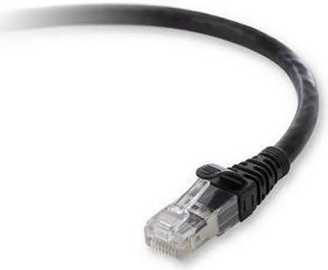 Main image of Belkin F2CP003-20BK-LS 20 ft. Cat 6A Black Patch Cable