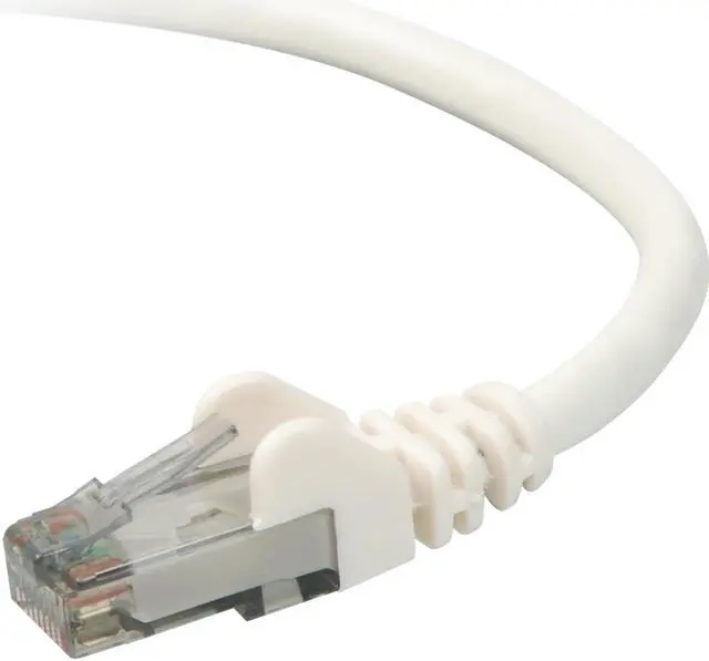 Main image of Belkin A3L980-50-WHT-S 50 ft. Cat 6 White Snagless Patch Cable