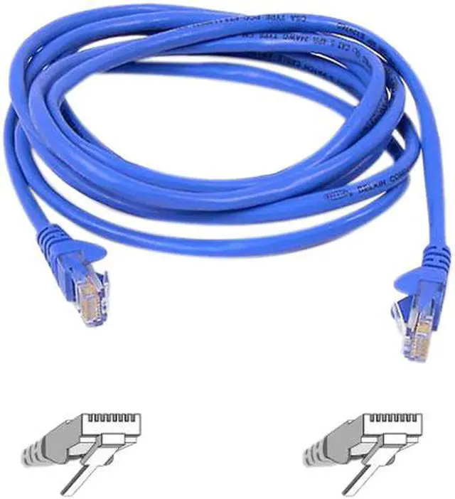 Main image of Belkin A3L9002-25-BLUS 25 ft. Cat 6 Blue Premium Snagless Patch Cable