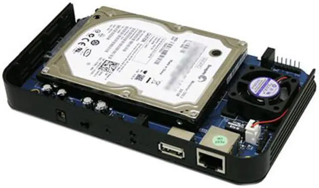 Alt view image 3 of 3 - Addonics NAS25HDU2 Mini NAS Adapter for 2.5" SATA HDD or SSD