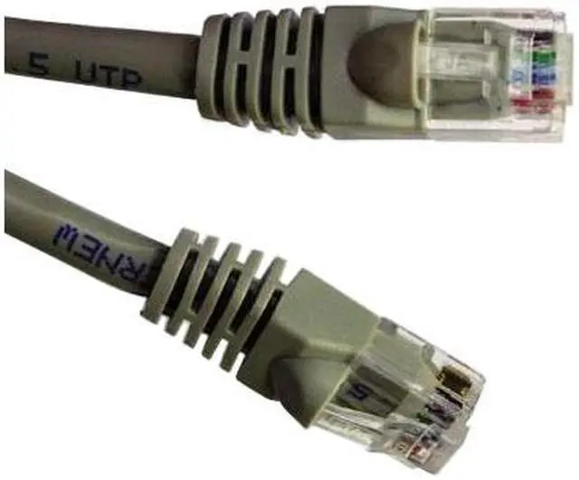 Main image of offspring C5LG-07-B 7 ft. Cat 5E Gray Network Cable