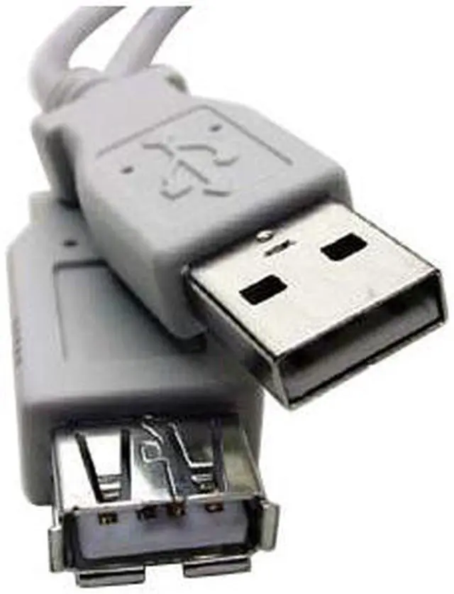 Main image of offspring USBMF-06-B Gray USB M-F Extension Cable