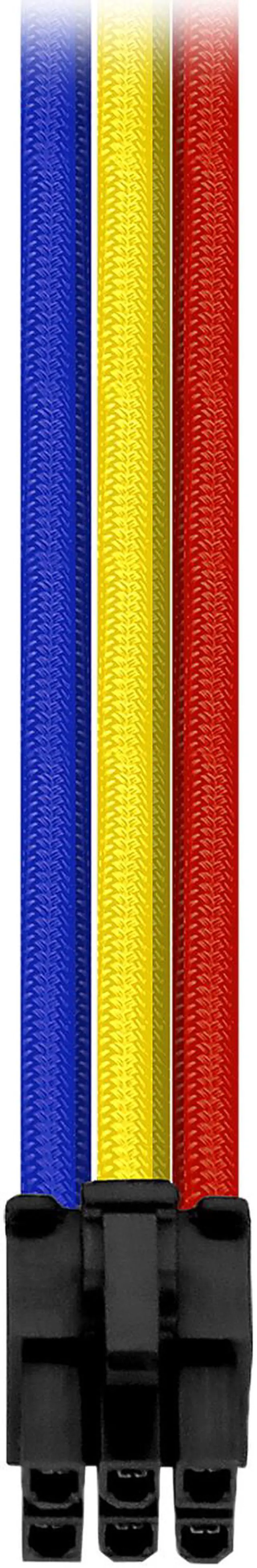 Alt view image 5 of 13 - Thermaltake AC-049-CNONAN-A1 11.81 in. (30cm) TtMod Sleeve Cable (Cable Extension)