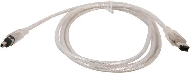 Alt view image 2 of 3 - SYBA SD-CAB-FW 6 ft. IEEE 1394a 6-pin to 4-pin Firewire cable