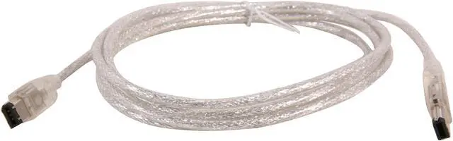 Alt view image 2 of 3 - SYBA SY-CAB-F6 6 ft. IEEE 1394a 6-pin to 6-pin Firewire cable