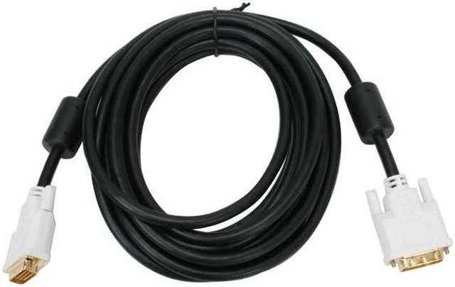 Main image of SYBA SY-DVID-MM15 Black Male to Male DVI to DVI Cable