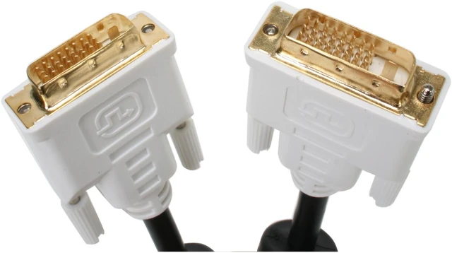 Alt view image 2 of 2 - SYBA SY-DVID-MM15 Black Male to Male DVI to DVI Cable