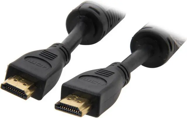 Main image of SYBA SY-HDM-MM15 15 ft. Black HDMI to HDMI Cable Male to Male