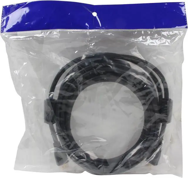 Alt view image 2 of 3 - SYBA SY-HDM-MM15 15 ft. Black HDMI to HDMI Cable Male to Male